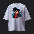 GOATZILLA Street Saiyan Oversized T-Shirt – White