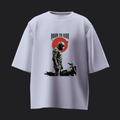 GOATZILLA Street Mid RIDE Oversized T-Shirt – White