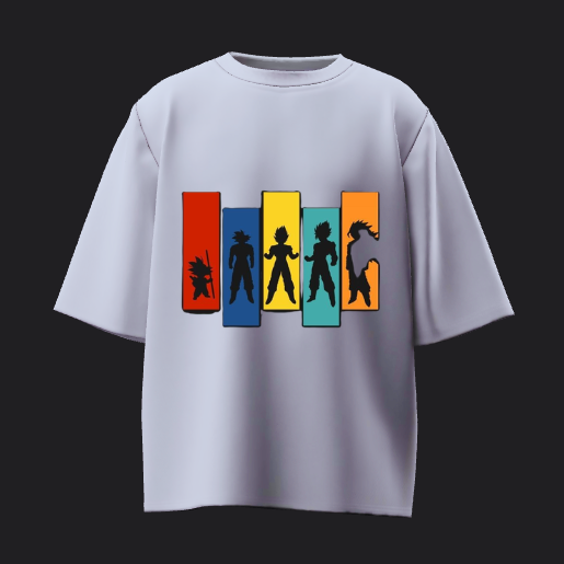 GOATZILLA Street Classic Oversized T-Shirt – White