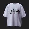 Evolution Graphic Oversized T-Shirt – Minimal Streetwear