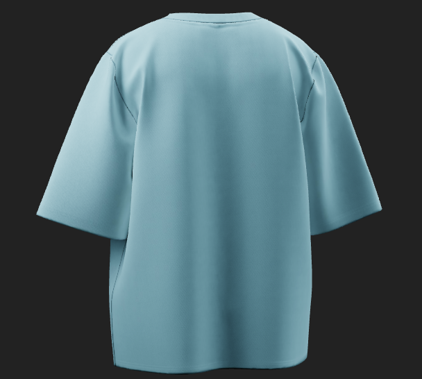 GOATZILLA Saiyan Power Lift Oversized T-Shirt – Blue