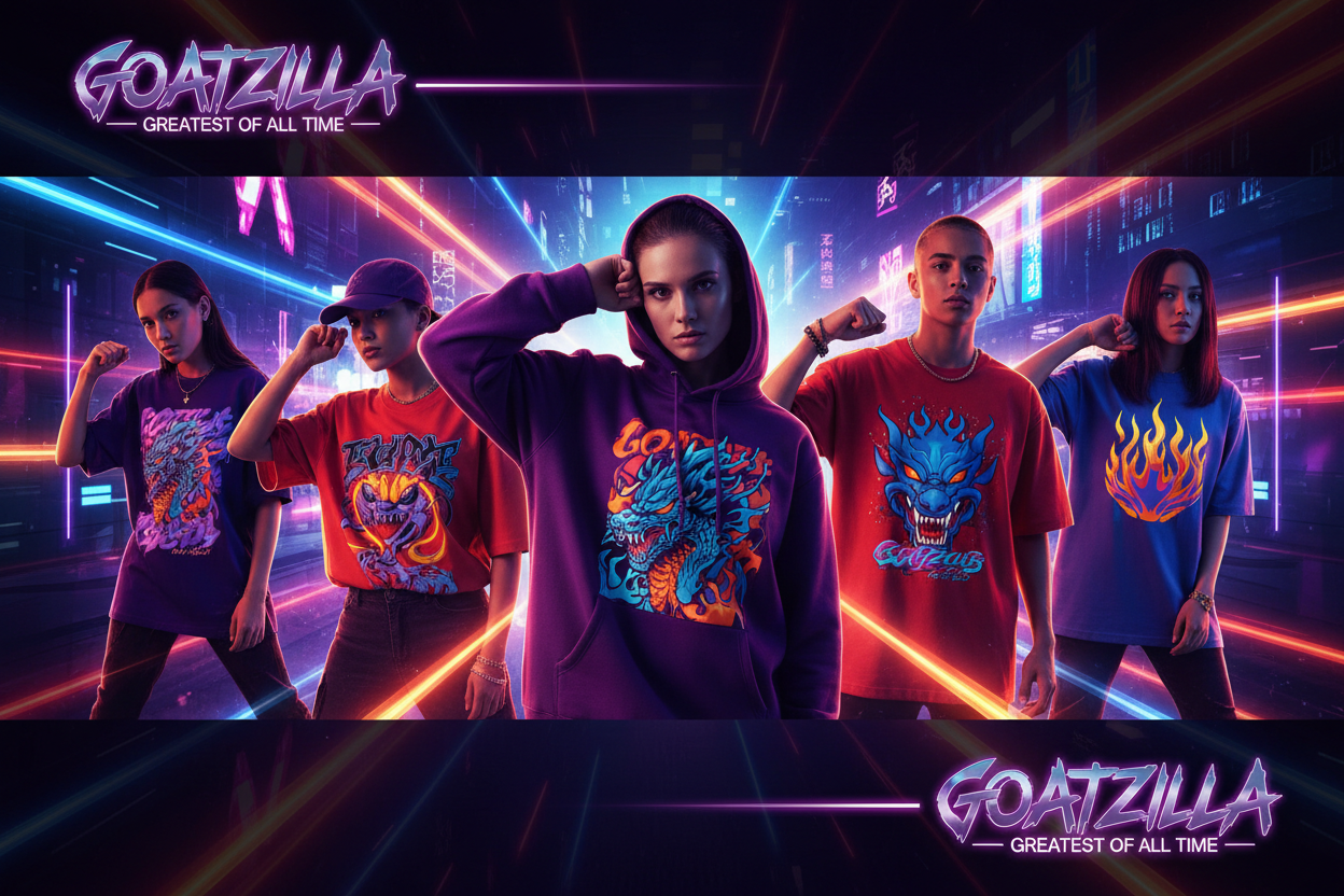 Goatzilla Colourful Hero Banner